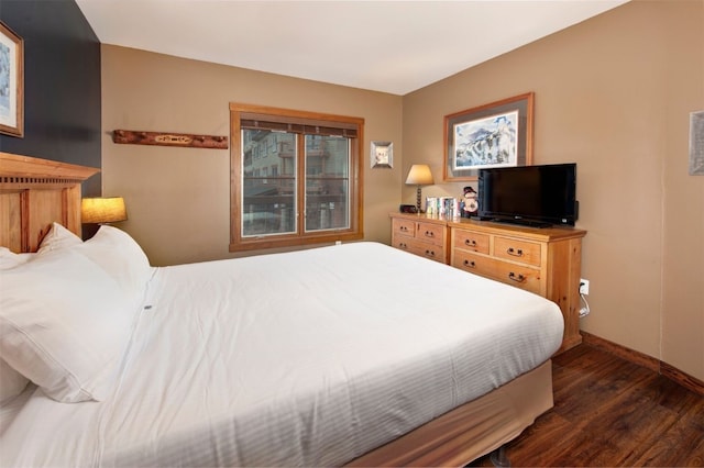 129 River Run Rd Unit 8040, Keystone, CO 80435 - bedroom with wood finished floors and baseboards