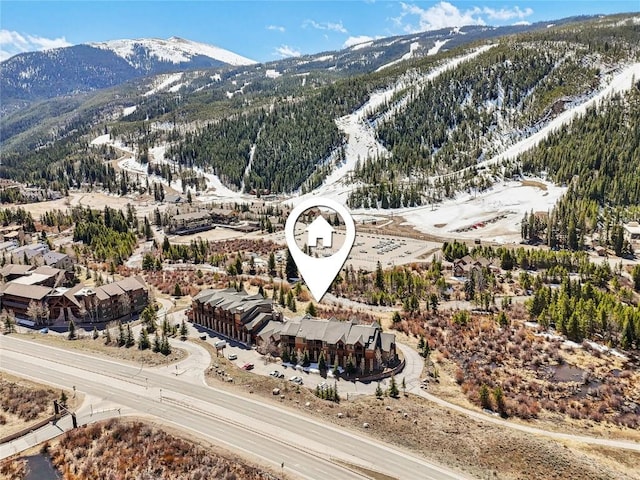 22714 US Highway 6 Unit 5941, Keystone, CO 80435 - aerial view featuring a mountain view