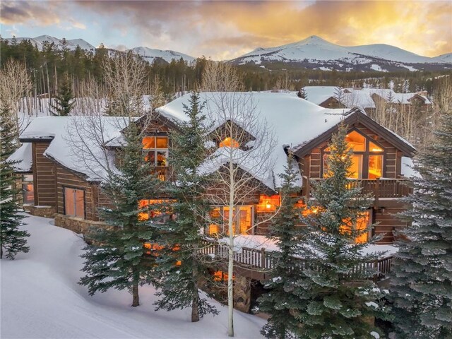 68 Snowy Ridge Rd, Breckenridge, CO 80424 - exterior space featuring a mountain view