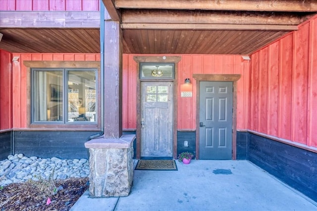 102 Lake Ridge Cir Unit 1888, Keystone, CO 80435 - doorway to property featuring board and batten siding