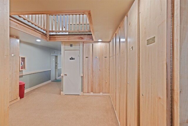 433 Wild Irishman Rd Unit 1039, Keystone, CO 80435 - corridor featuring carpet, baseboards, and recessed lighting