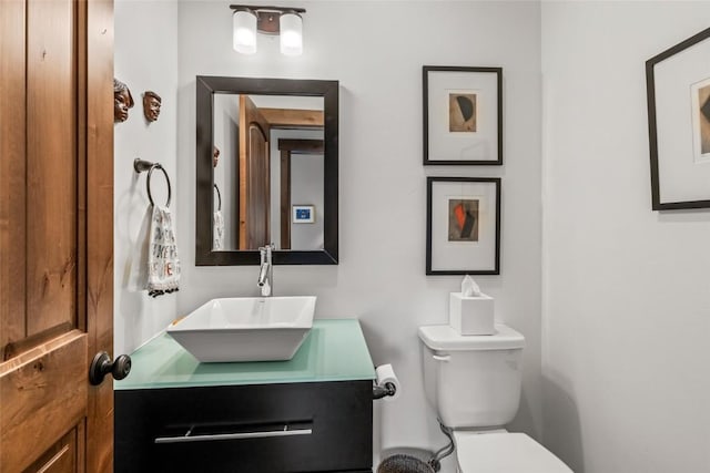 459 Willett Heights Ct, Steamboat Springs, CO 80487 - bathroom featuring toilet and vanity