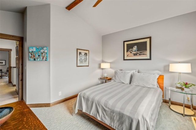 459 Willett Heights Ct, Steamboat Springs, CO 80487 - bedroom with carpet, baseboards, and ceiling fan
