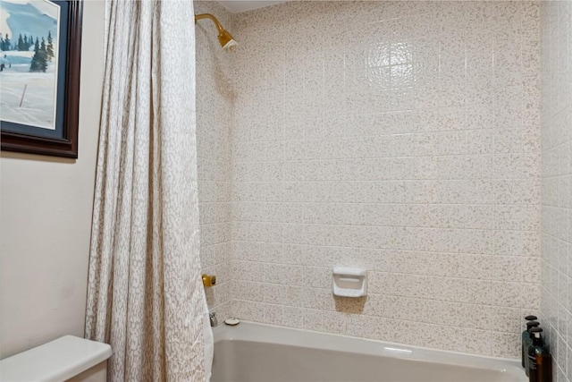 23177 Barbour Dr Unit 14, Keystone, CO 80435 - full bathroom with shower / bathtub combination with curtain and toilet