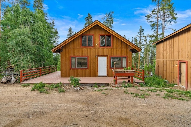 243 Lone Hand Way, Breckenridge, CO 80424 - back of property with a deck