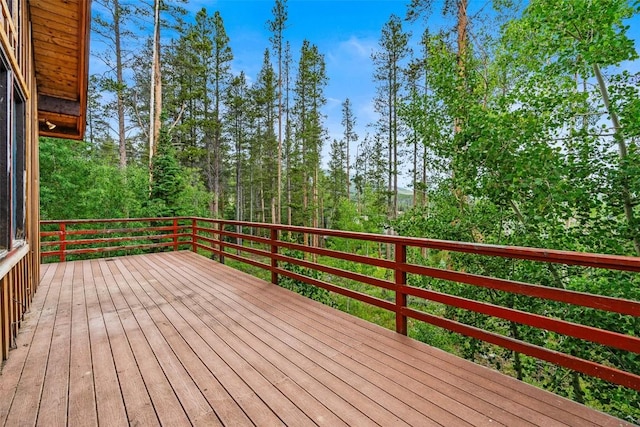 243 Lone Hand Way, Breckenridge, CO 80424 - view of wooden deck