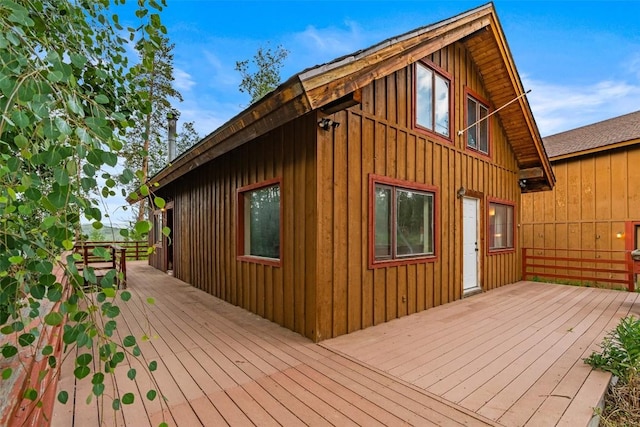 243 Lone Hand Way, Breckenridge, CO 80424 - view of wooden terrace