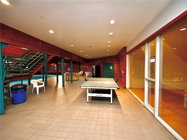 91400 Ryan Gulch Rd Unit 91425, Silverthorne, CO 80498 - game room featuring recessed lighting