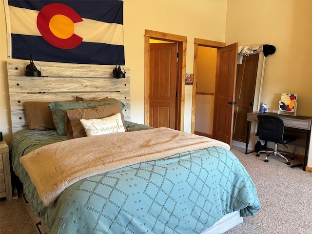 2379 Abbey Ct Unit 3, Steamboat Springs, CO 80487 - carpeted bedroom featuring a desk
