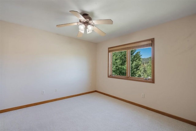 12 Raindance Trl, Dillon, CO 80435 - empty room with light carpet and ceiling fan