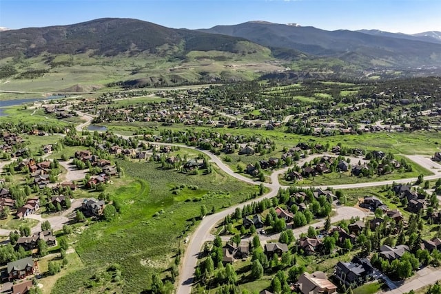 12 Raindance Trl, Dillon, CO 80435 - aerial view of property and surrounding area with mountains and nearby suburban area