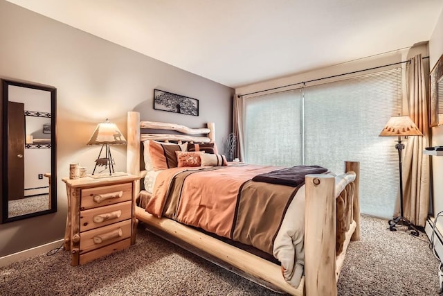 120 E Ln Bonte St Unit 109, Dillon, CO 80435 - carpeted bedroom with baseboard heating and baseboards