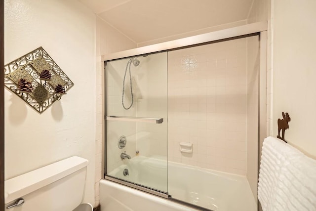 120 E Ln Bonte St Unit 109, Dillon, CO 80435 - full bath featuring shower / bath combination with glass door and toilet