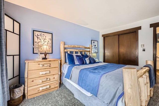 120 E Ln Bonte St Unit 109, Dillon, CO 80435 - bedroom featuring carpet floors and a closet