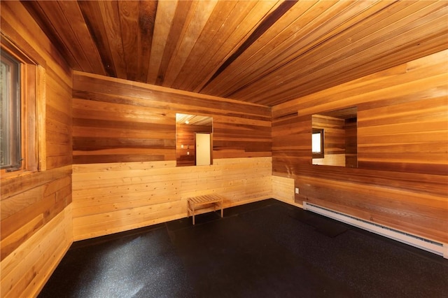 view of sauna / steam room