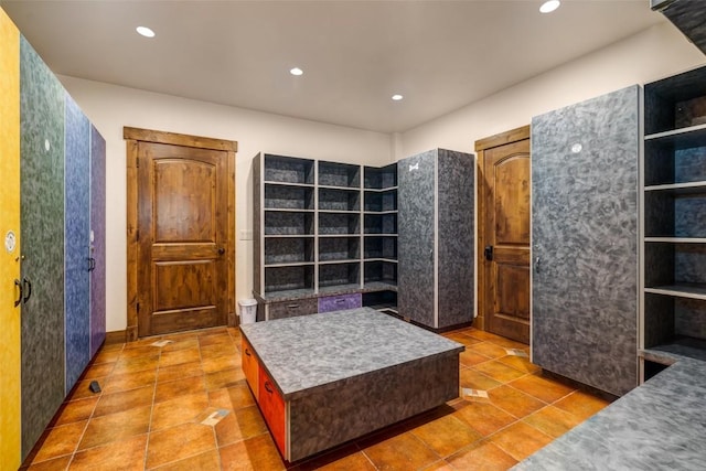 view of tiled bedroom