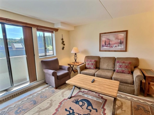 view of living room