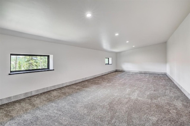 empty room with carpet flooring