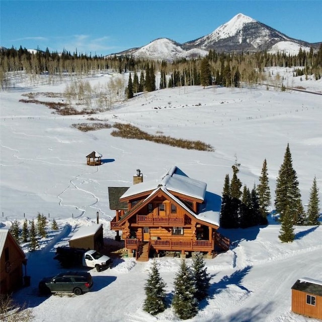 property view of mountains