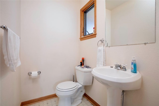 bathroom with toilet