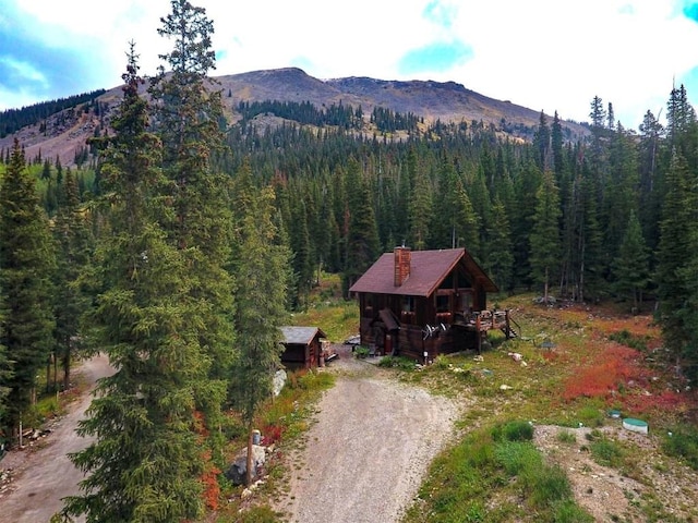 property view of mountains