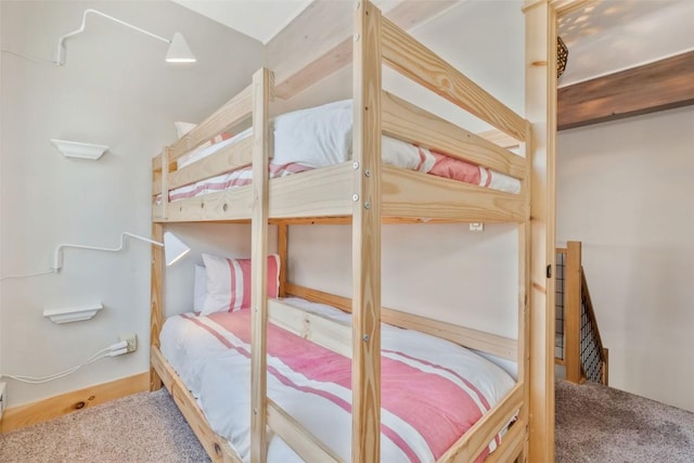 bedroom featuring carpet floors