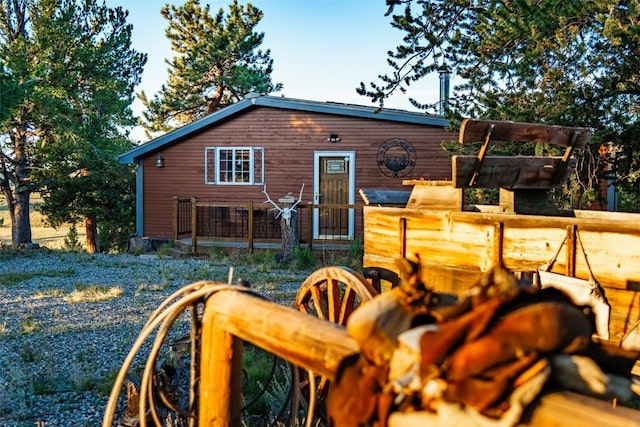 view of back of house