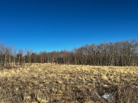 view of landscape featuring a rural view