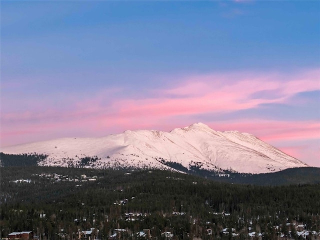 view of mountain feature