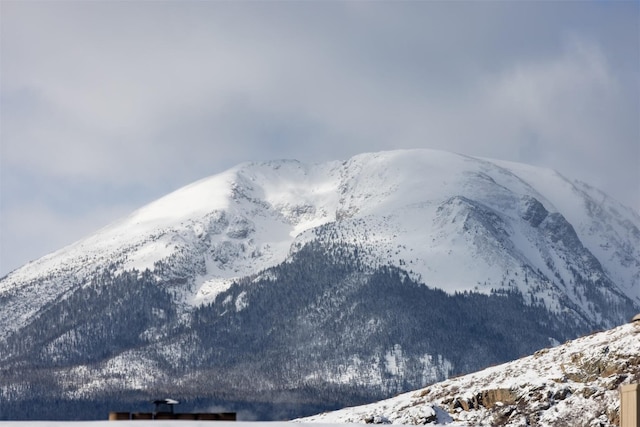 view of mountain feature