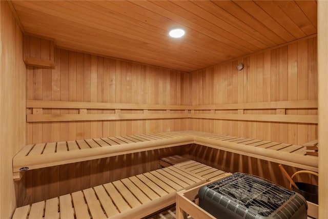 view of sauna / steam room