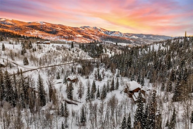 property view of mountains