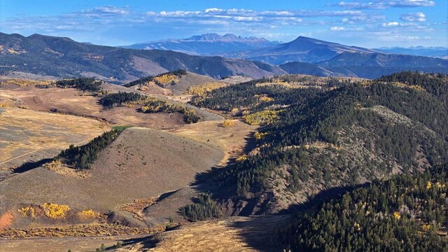 view of mountain feature