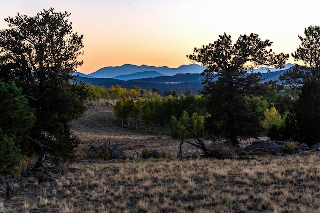 view of mountain feature