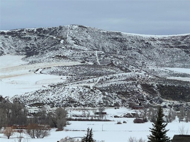 view of mountain feature