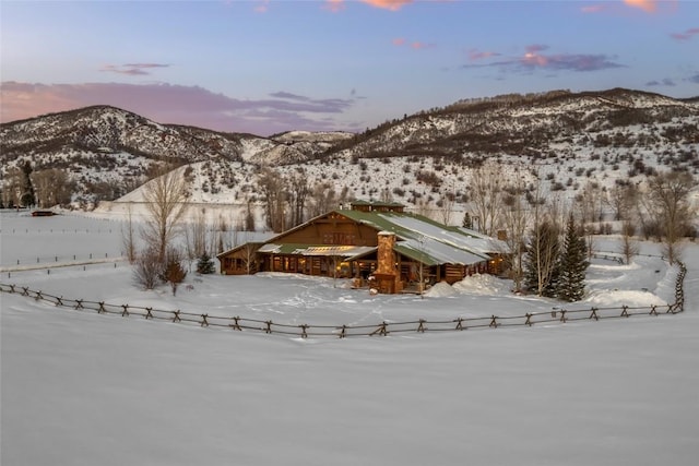 property view of mountains