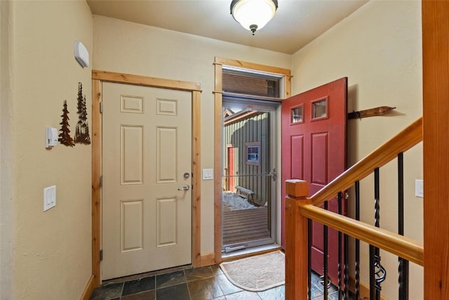 view of entrance foyer