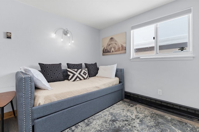 interior space featuring hardwood / wood-style floors