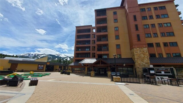 view of property featuring a mountain view