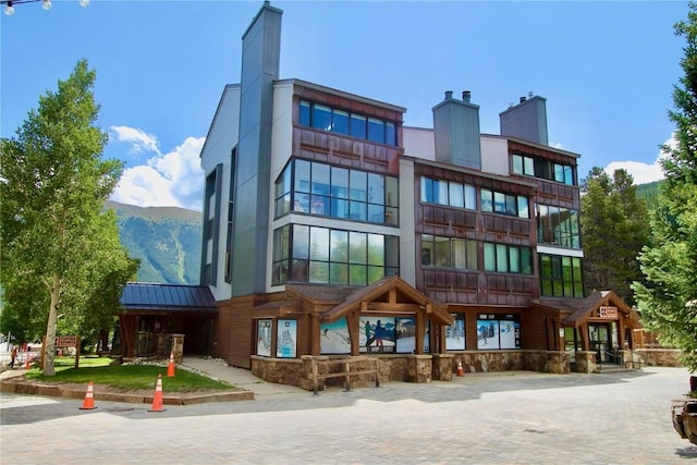 view of property with a mountain view