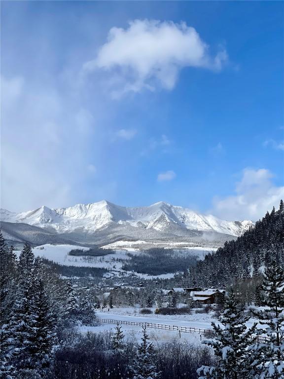 view of mountain feature