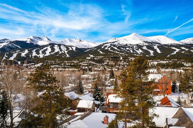 view of mountain feature