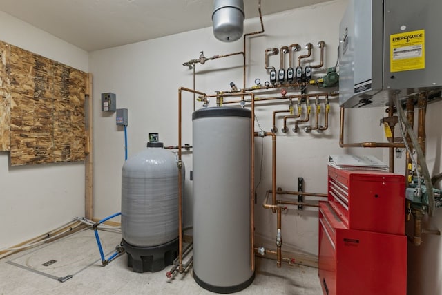 utilities with gas water heater