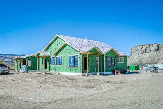 view of property under construction