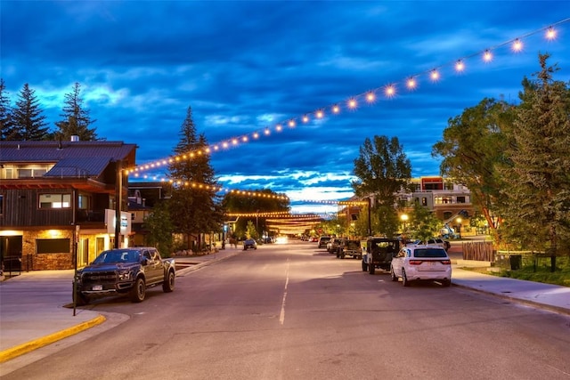 view of street