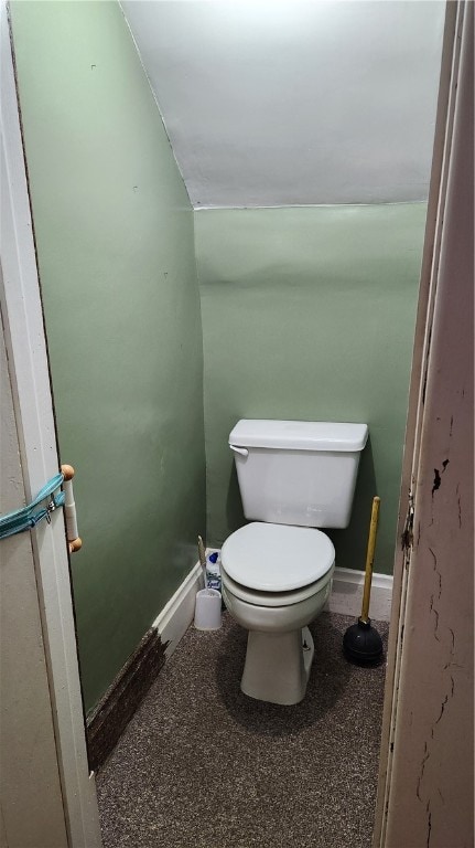 bathroom with toilet