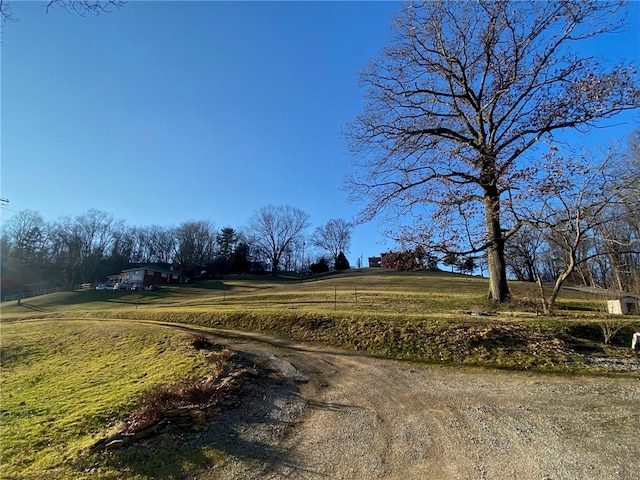 view of road