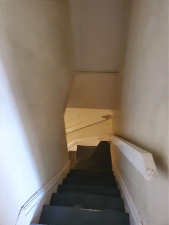 view of stairs