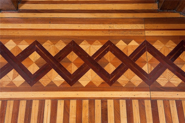 room details featuring parquet flooring