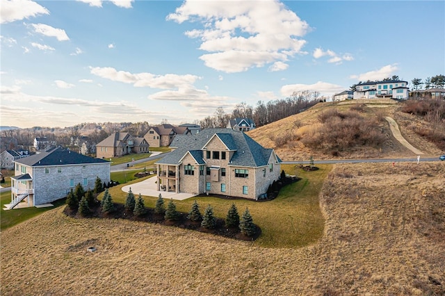 view of birds eye view of property